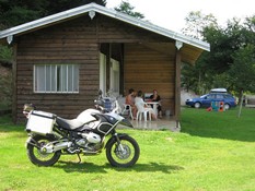 Caravane couverte Camping La Broche